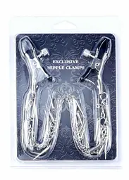Затискачі для сосків Exclusive Nipple Clamps No.10 сріблясті - мініатюра 4
