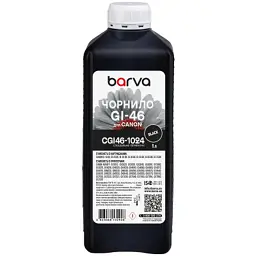Чорнило Barva Canon GI-46 1 л, special, pigment, black (CGI46-1024)