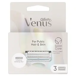 Змінні касети Gillette Venus Satin Care 3 шт. (8006540816837) - мініатюра 2