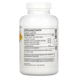 Thorne Research GI Relief Підтримка шлунка 180 капсул - мініатюра 2