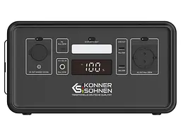 Портативна зарядна станція Konner&Sohnen KS 500PS LiFePO4, 448 Вт/ч 500 Вт (KS500PS) - мініатюра 2