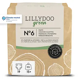 Підгузки-трусики Lillydoo Green 6 15+ кг 19 шт (LillydooGreenPants6-19)