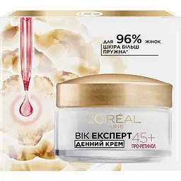 Денний крем для обличчя L'Oreal Paris Вік експерт 45+ Ліфтинг-догляд проти зморщок, 50 мл (A7821300) - мініатюра 5