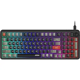 Клавіатура MSI Forge GK110 Black UA (S11-04UA226-HH9) [148458]