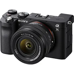 Бездзеркальний фотоапарат Sony Alpha A7C Kit FE 28-60mm F4-5.6 Black (ILCE7CLB) [132033] - мініатюра 2