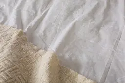 Комплект постільної білизни Ecotton двоспальний Сімейний 150х215 см білий із орнаментом (20-0709White) (21728) - мініатюра 9