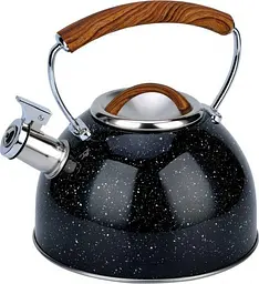 Чайник із свистком Bohmann BH 9919 black 3 л - мініатюра 1