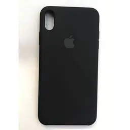 Оригінальний силіконовий чохол Apple Silicone Case для iPhone XS Max (6.5") Black (MRWE2ZM/A) - мініатюра 7