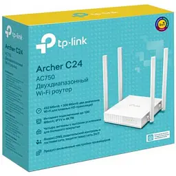 Маршрутизатор TP-LINK Archer C24 - мініатюра 4