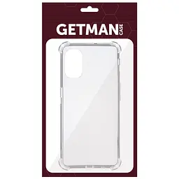 TPU чохол GETMAN Ease logo посилені кути для Oppo A52 / A72 / A92 Безбарвний (прозорий) - мініатюра 5