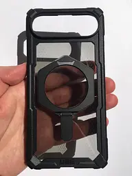 Оригінальний протиударний чохол для iPhone AIR UAG Plasma XTE MagSafe Black 114525114034 з підставкою - мініатюра 5