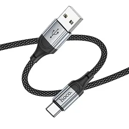 Кабель Hoco X102 USB для Type-C 1 м чорний