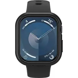 Чохол Spigen Thin Fit Black для Apple Watch Series 10 (2024) 42мм (ACS08588) - мініатюра 2