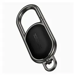 Пошуковий трекер брелок Hoco E91J Tiger smart anti-lost (Keychain) чорний 6942007664172 - мініатюра 3
