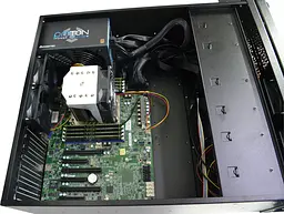 Сервер Power Up Rack 4U #88 AMD EPYC 7702/256 GB/SSD 1 Tb х 2 Raid/Int Video - мініатюра 3