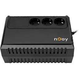 Джерело безперебійного живлення NJOY Renton 650 (PWUP-LI065RE-CG01B) Lin.int., AVR, 3 x евро, пластик - мініатюра 3