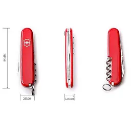 Ніж Victorinox Waiter 84мм,9функ,черв - мініатюра 6