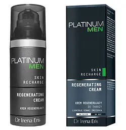 Крем для обличчя Dr Irena Eris Platinum Men Regenerating Cream, відновлювальний, 50 мл - мініатюра 2