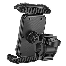 Вело/мото тримач Borofone BH105 Crown bicycle motorcycle universal holder чорний - мініатюра 4
