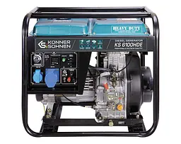 Генератор дизельний Konner&Sohnen 5/5.5 кВт KS 6100HDE
