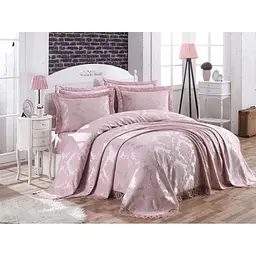 Покривало з наволочками Diana Pudra 240 x 260 см Gardines pbe0051069