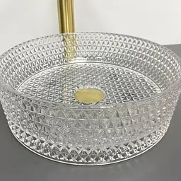 Умивальник VBI Sepino transparent накладний VBI-016300, Прозорий - мініатюра 3