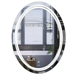 Дзеркало Mixxus Premium WAVE MV04-60x80 (LED Touch, Anti-fog (3-6,5kK)) (MP6636)
