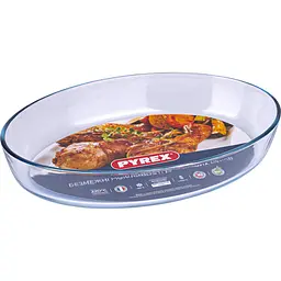 Форма для запікання Pyrex скляна овальна 35х24х6 см 3 л (346BN00/B146) - мініатюра 2