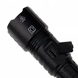 Ліхтар ручний акумуляторний X-Balog bl-p712-p160 з функцією powerbank акумулятор 26650 - мініатюра 7