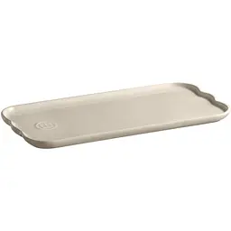 Блюдо-піднос Emile Henry Tableware 31.5х15х2 см бежеве (028853)