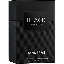 Туалетна вода Antonio Banderas Seduction In Black 50 мл - мініатюра 2