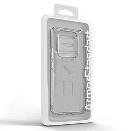 Прозрачный чехол для Xiaomi Redmi Note 14 5G с защитой камеры, тонкий, силиконовый, бесцветный, ударопрочный, противоударный бампер с закрытой камерой, ArmorStandart (ARM79712) - мініатюра 6