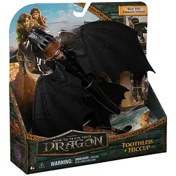 Набір Dragons Як приборкати дракона Беззубик 33 см та вершник Гикавка 7.5 см (SM66663/6074007) - мініатюра 10