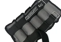 Обтяжувачі EasyFit 2 х 4 кг для ніг та рук з металом (EF-AWTМ-400) - мініатюра 3