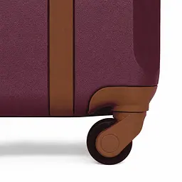 Валіза з ABS пластику Wings GDW01 середня 63л бордова (GDW01-M-Burgundy) - мініатюра 6