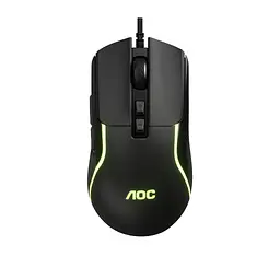 Мишка AOC GM170B LED USB Black (GM170B/LA)