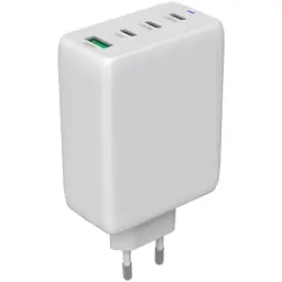 Зарядний пристрій Canyon CU100ACC GaN 100W 3xPD 1xQC EU White (CNS-CUW100ACC)