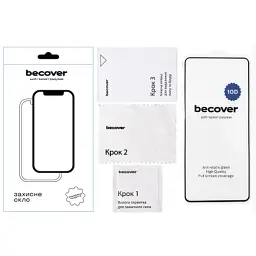 Скло захисне BeCover Nothing Phone (1) 10D Black (711834) - мініатюра 3