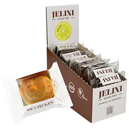 Мармелад Jelini зі смаком лимону 540 г (18 шт. х 30 г)