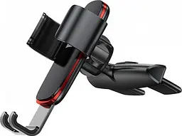 Автотримач Baseus Metal Age Gravity Car Mount Black - мініатюра 2