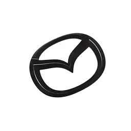 Емблема Mazda 105×84мм Чорна пластик (на скотчі) (вир-во Завод) CH