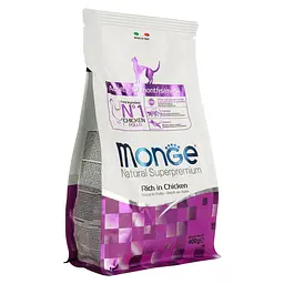 Сухий корм Monge Cat Adult, 04 кг (970004985) - мініатюра 3
