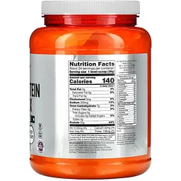 Протеїн рослинний Now Foods комплекс з вершково-ванільним смаком 907 г - мініатюра 2