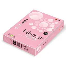 Папір Mondi Niveus COLOR Pastel Pink A4, 80g, 500sh (A4.80.NVP.PI25.500) - мініатюра 1
