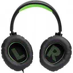 Навушники провідні з мікрофоном JBL Quantum 100X (JBLQ100XBLKGRN) чорні JBLQ100XBLKGRN - мініатюра 7