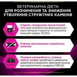 Уцінка. Вологий корм для котів Purina Pro Plan Veterinary Diets UR ST/OX Urinary з лососем 850 г (10 шт. x 85 г) (12308816)  - мініатюра 8