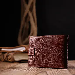 Чоловічий шкіряний гаманець KARYA 12х9,5х1,5 см acs0023965 - мініатюра 8