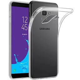Чохол TPU Epic Transparent 1,5mm для Samsung J600F Galaxy J6 (2018) безбарвний прозорий