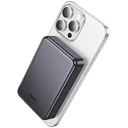 Портативний ЗП Power Bank Hoco J160A Original PD20W з БЗП 10000 mAh Metal gray - мініатюра 4