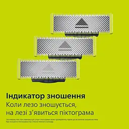 Змінні леза Philips OneBlade QP260/50 6 шт. (QP260/50) - мініатюра 2